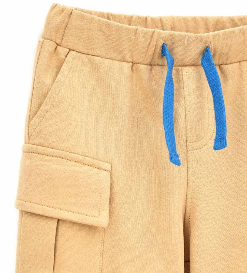 Newborn - Bermuda shorts in fleece