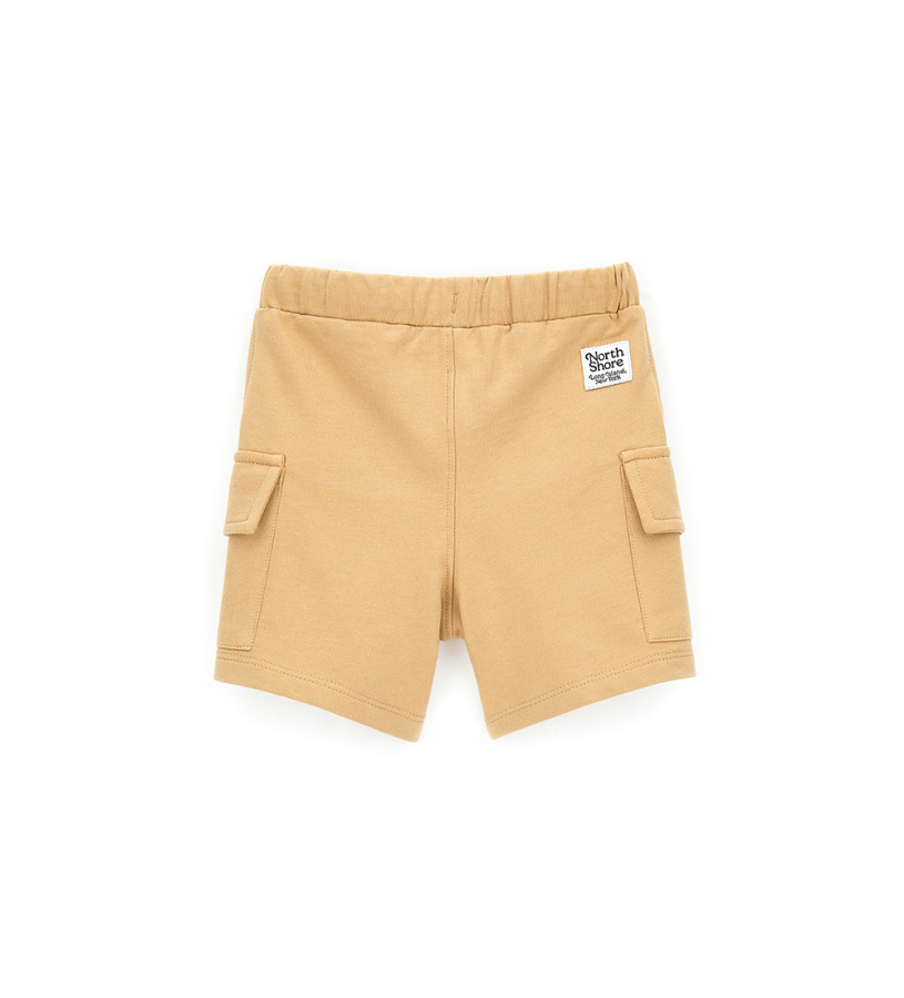 Newborn - Bermuda shorts in fleece