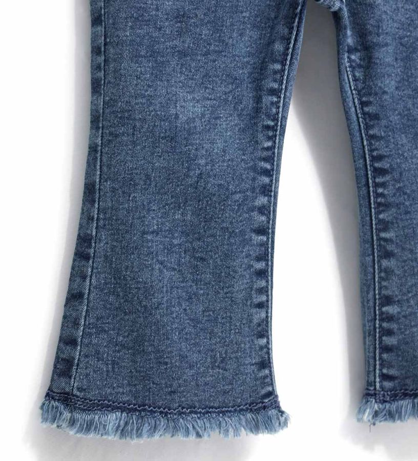 Newborn - Frayed Flare Jeans