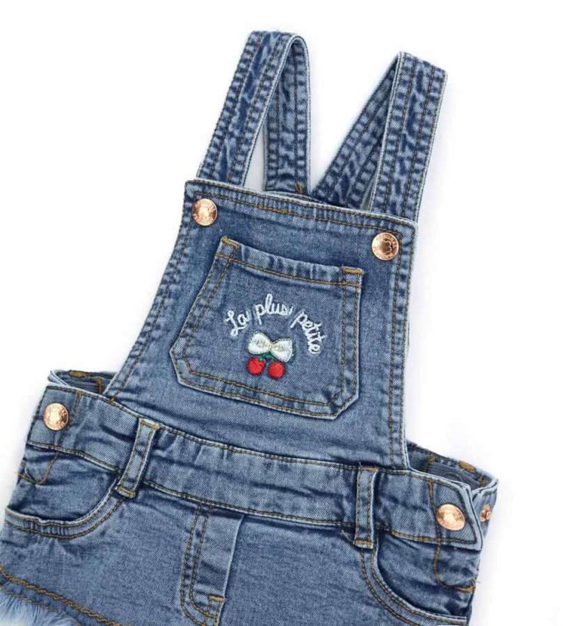 Newborn - Jeans skirt overalls