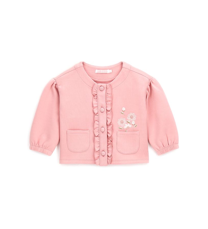 Newborn - Jacket with ruffles