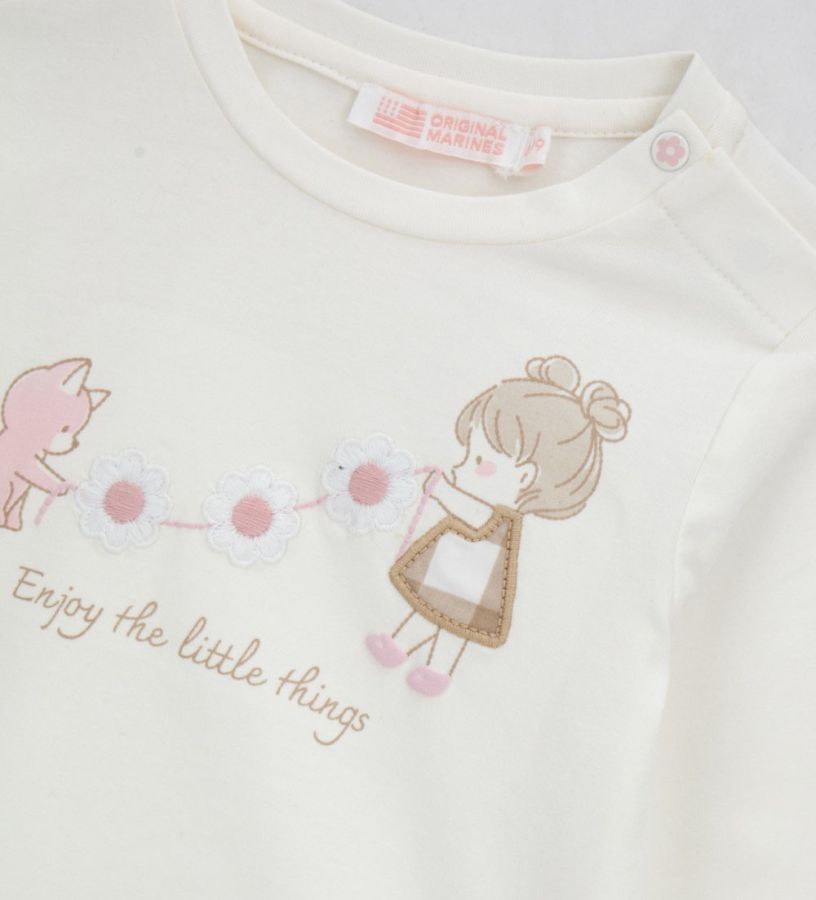 Newborn - T-shirt with application