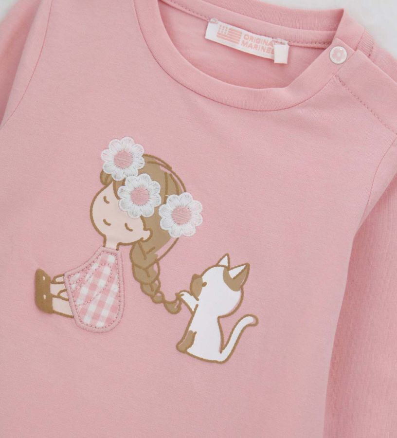 Newborn - T-shirt with application