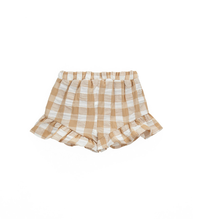 Newborn - Bermuda with ruffles