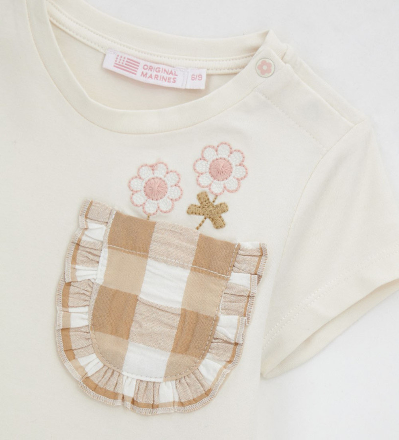 Newborn - T-shirt with pocket