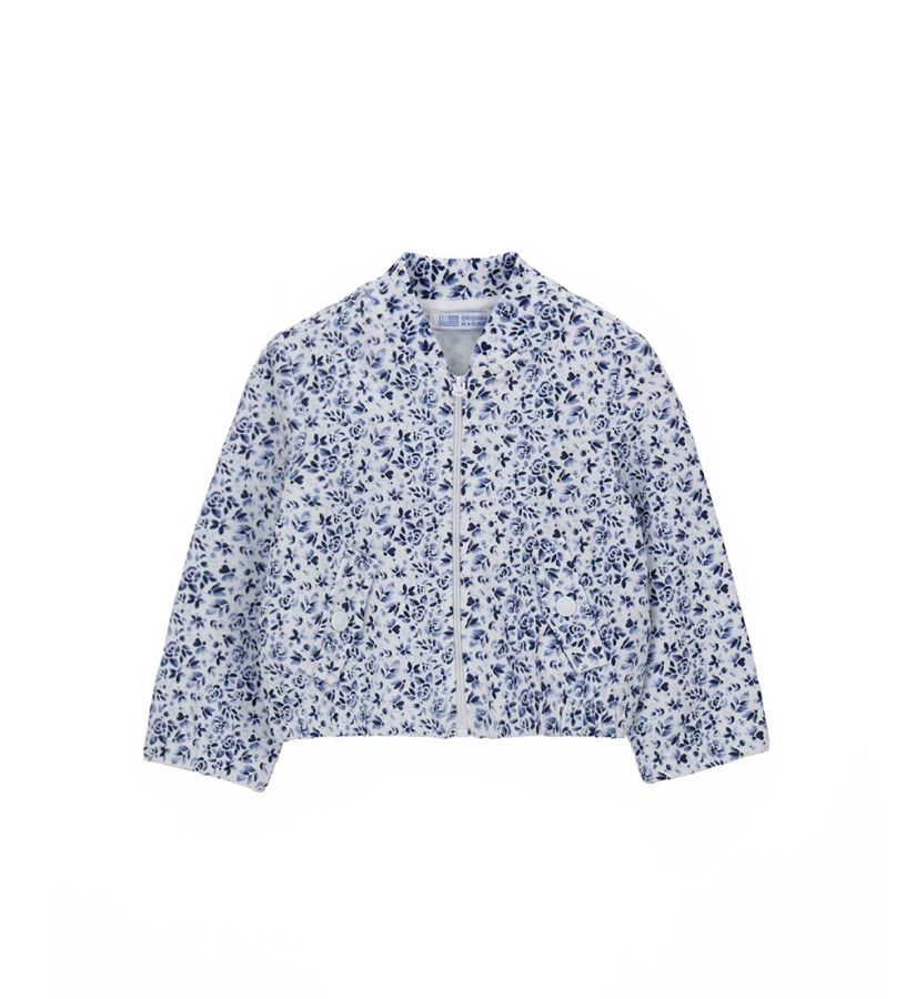 Newborn - Jacket with little flowers