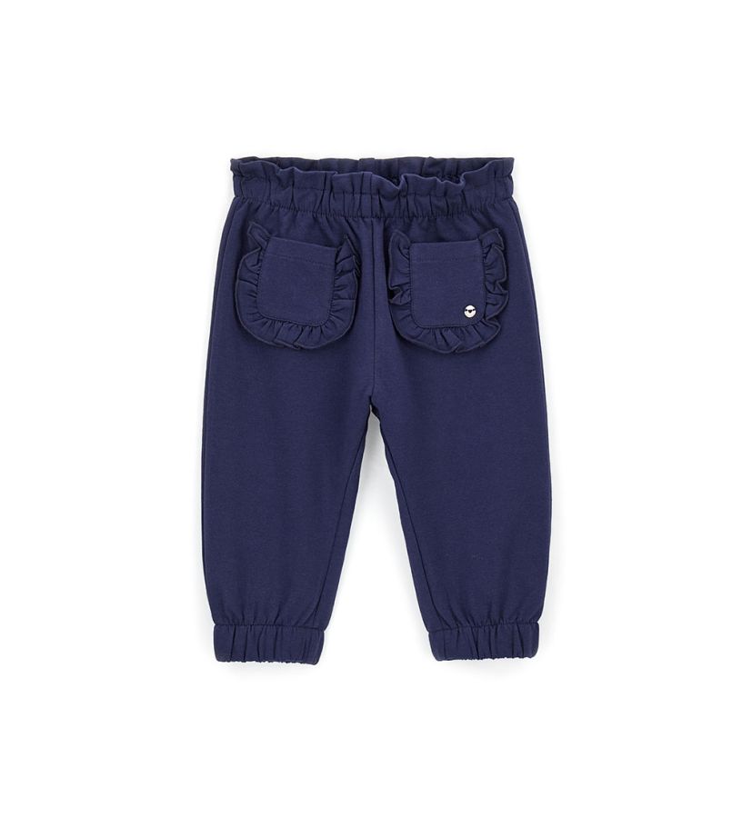 Newborn - Trousers with ruffles