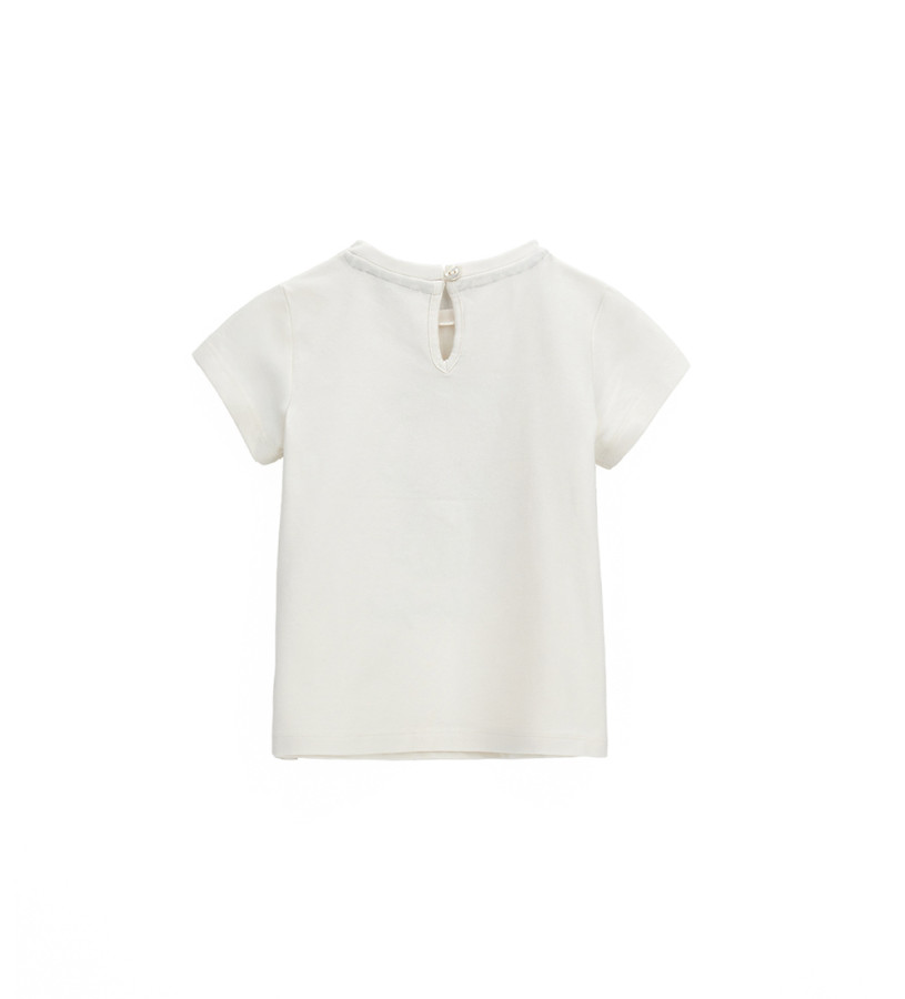 Newborn - T-shirt with bow