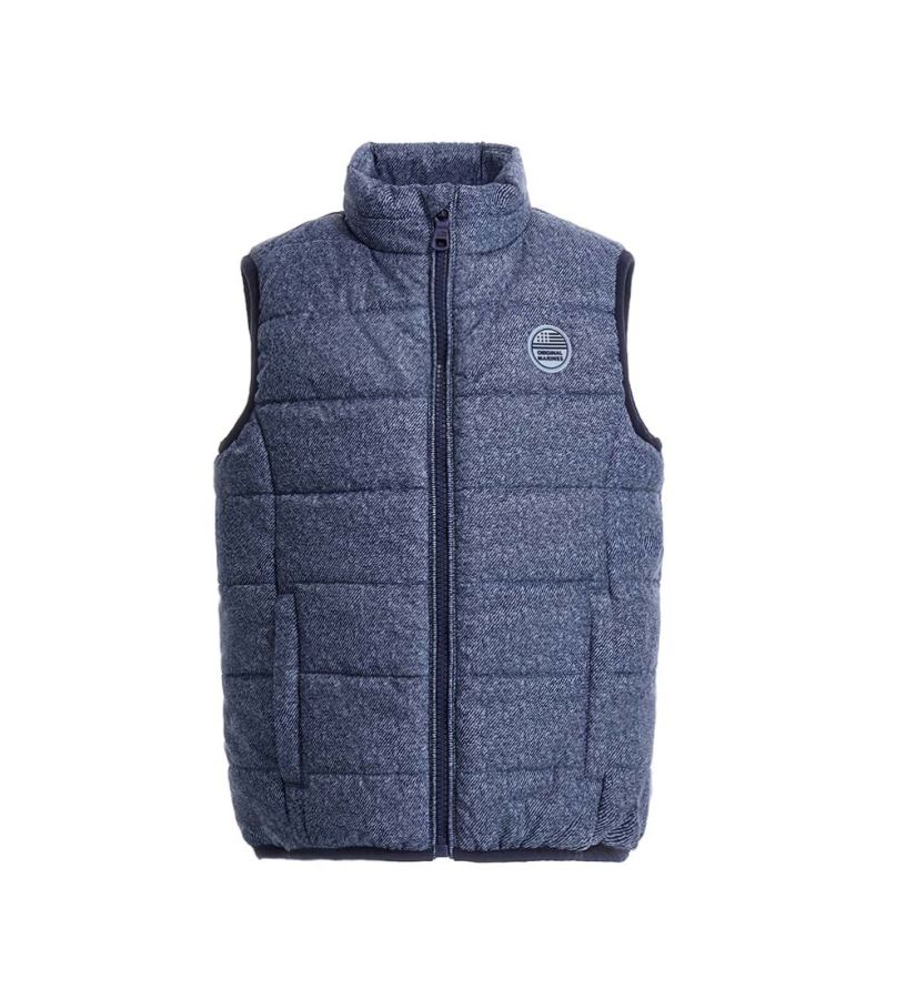 Bambino - Smanicato effetto jeans