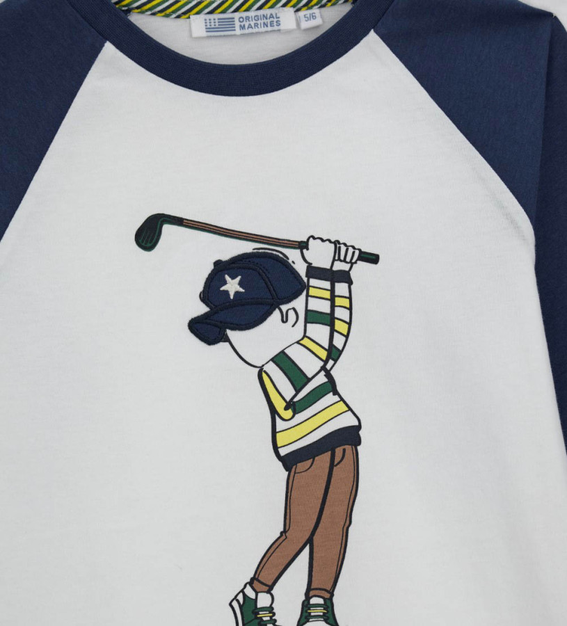 Boy - Raglan Sleeve T-Shirt