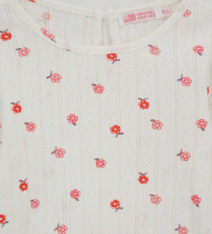 Bambina - T-shirt con cuoricini