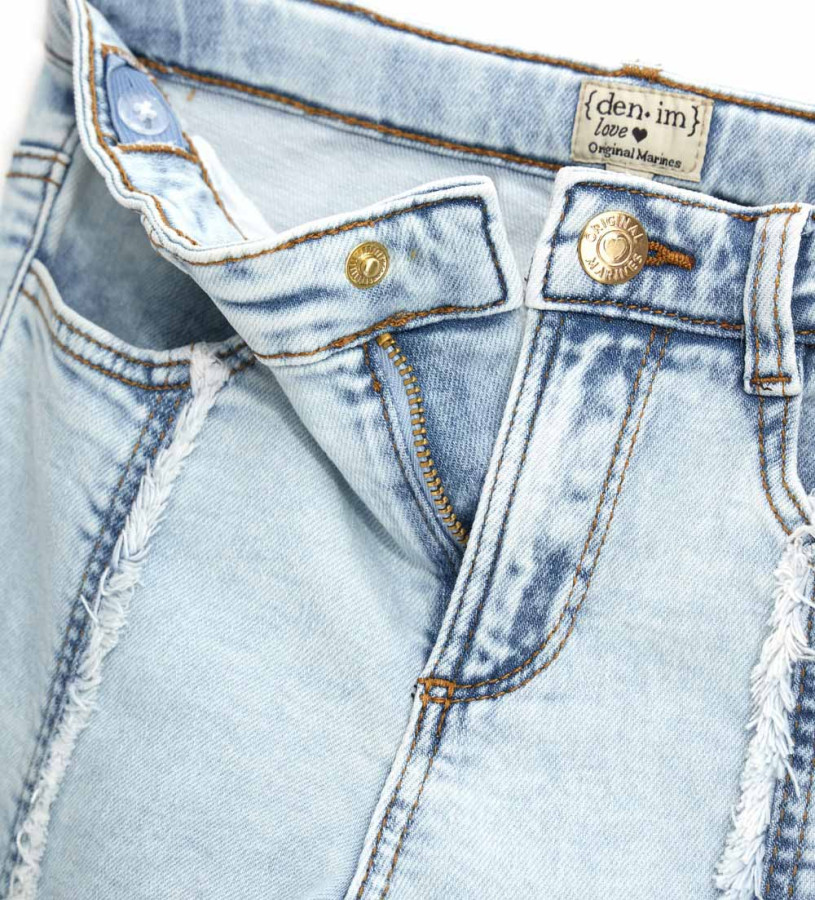 Girl - Frayed Flare Jeans