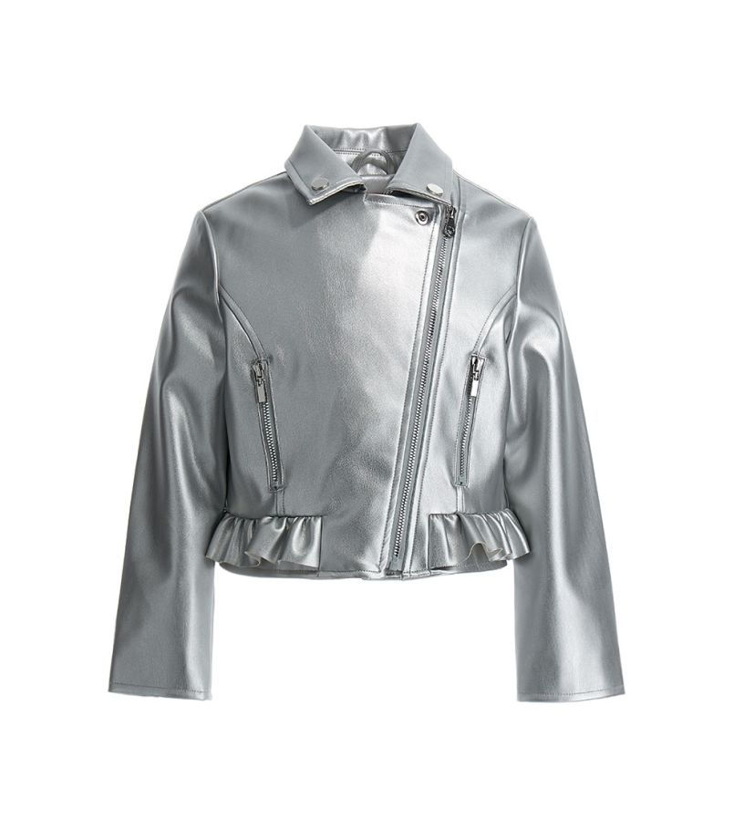 Girl - Faux leather jacket