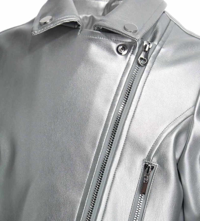 Girl - Faux leather jacket