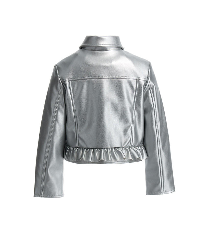 Girl - Faux leather jacket