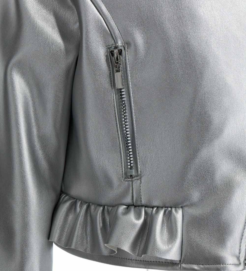 Girl - Faux leather jacket