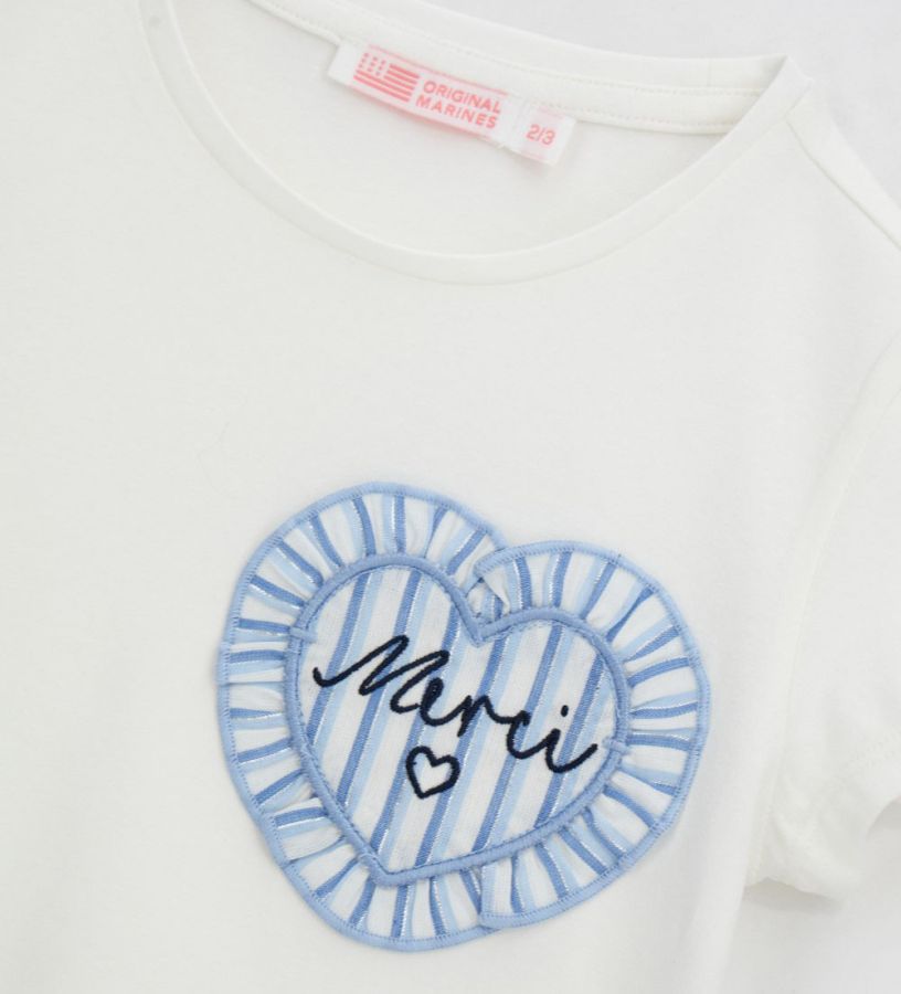 Girl - T-shirt with applications