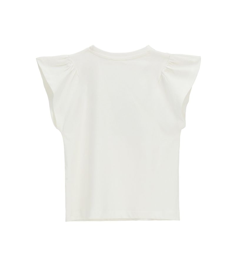 Niña - Camiseta con corazón en 3D