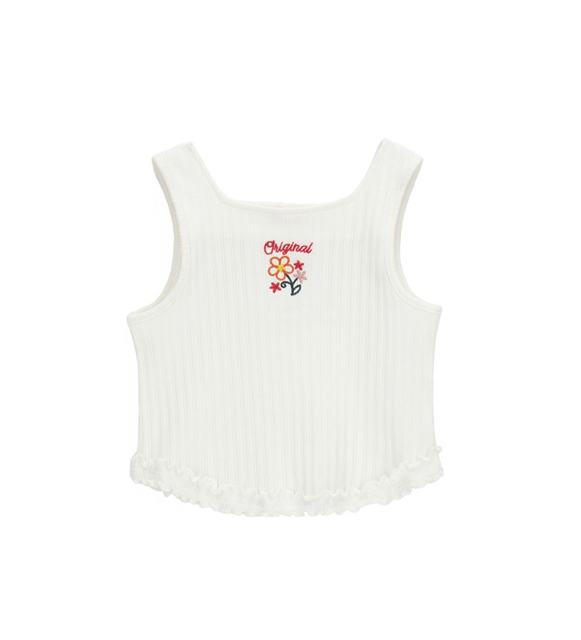 Girl - Ruffled Tank Top