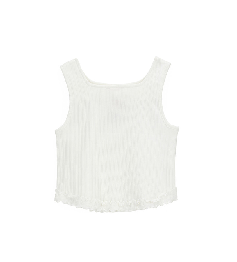 Girl - Ruffled Tank Top