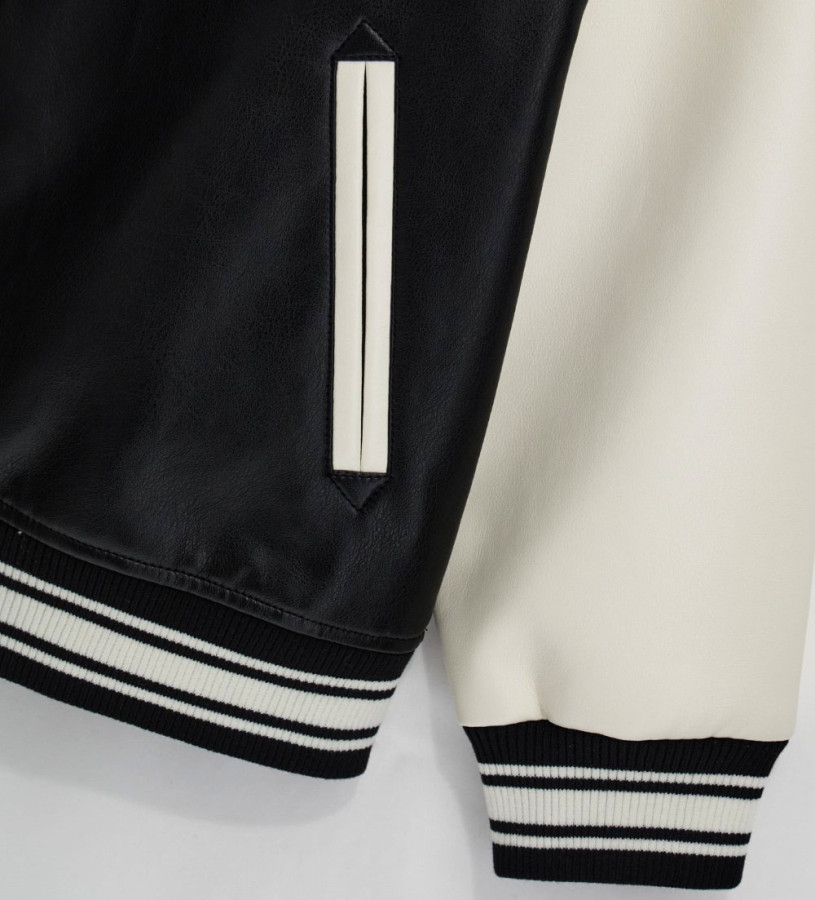 Boy - Faux Leather Bomber