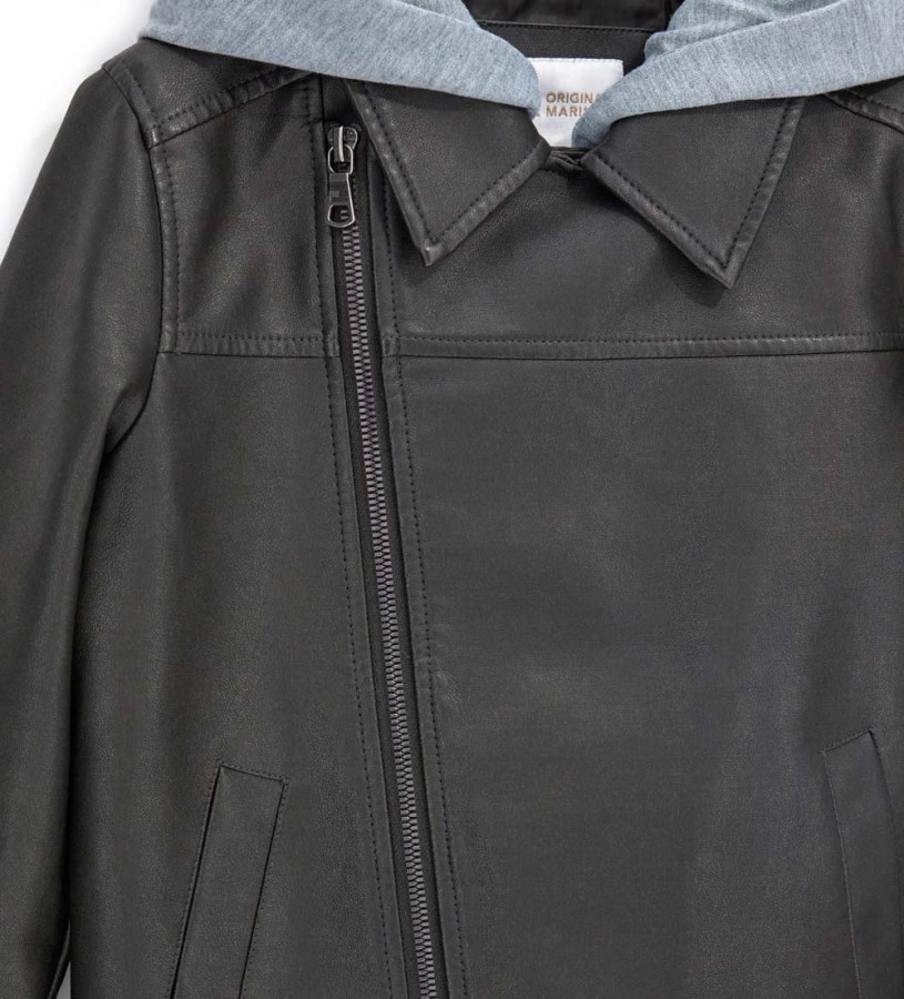 Boy - Faux leather jacket