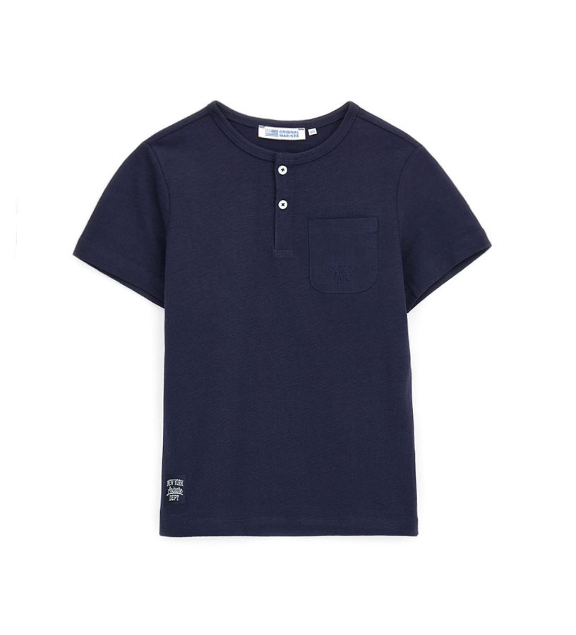 Boy - Henley neck T-shirt