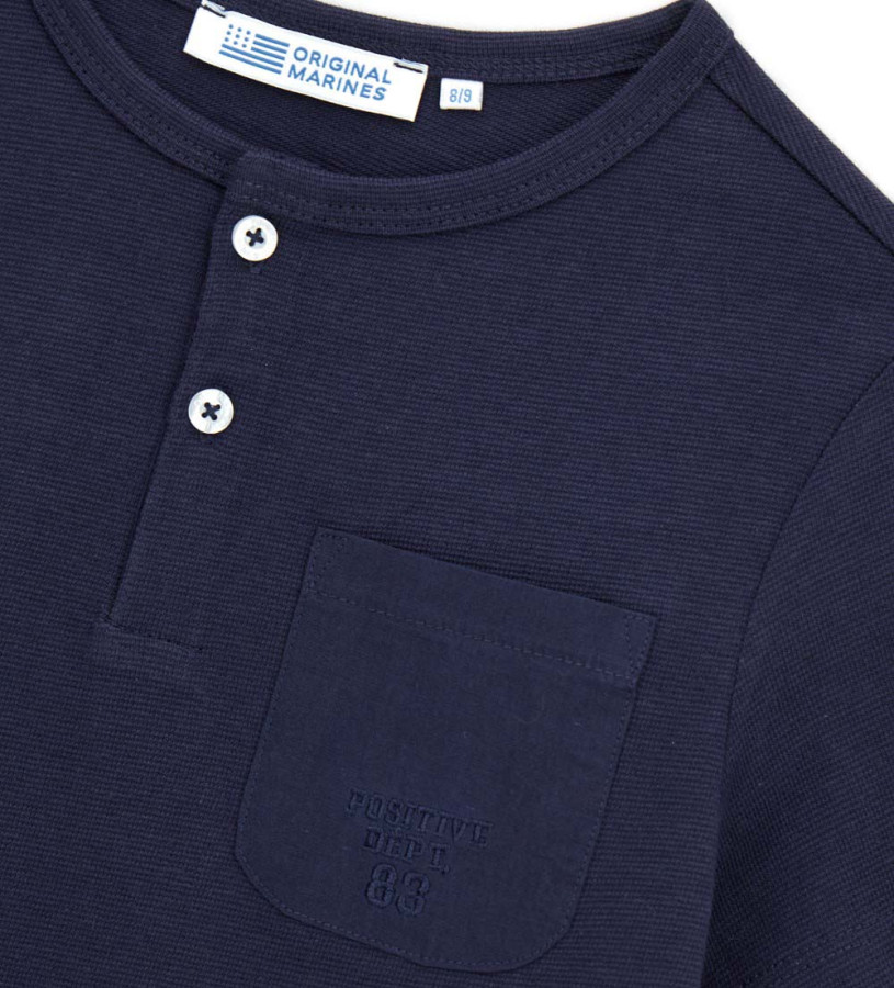 Boy - Henley neck T-shirt