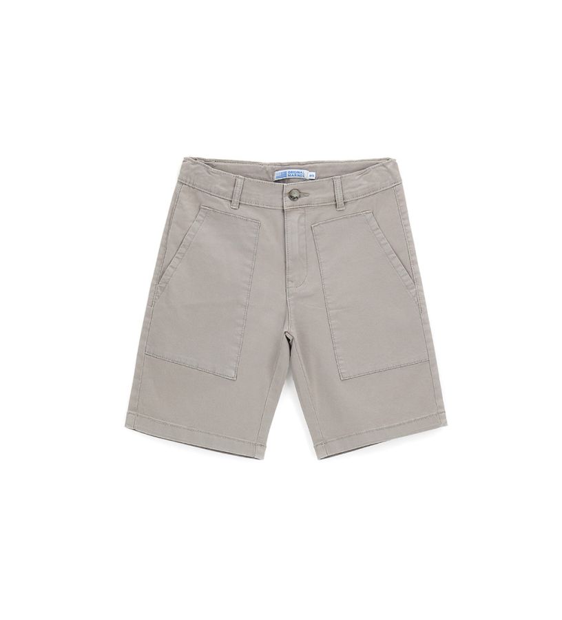 Boy - Cotton Bermuda Shorts