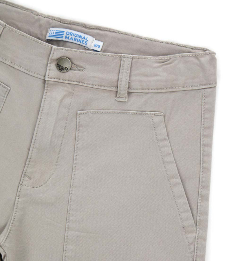 Boy - Cotton Bermuda Shorts