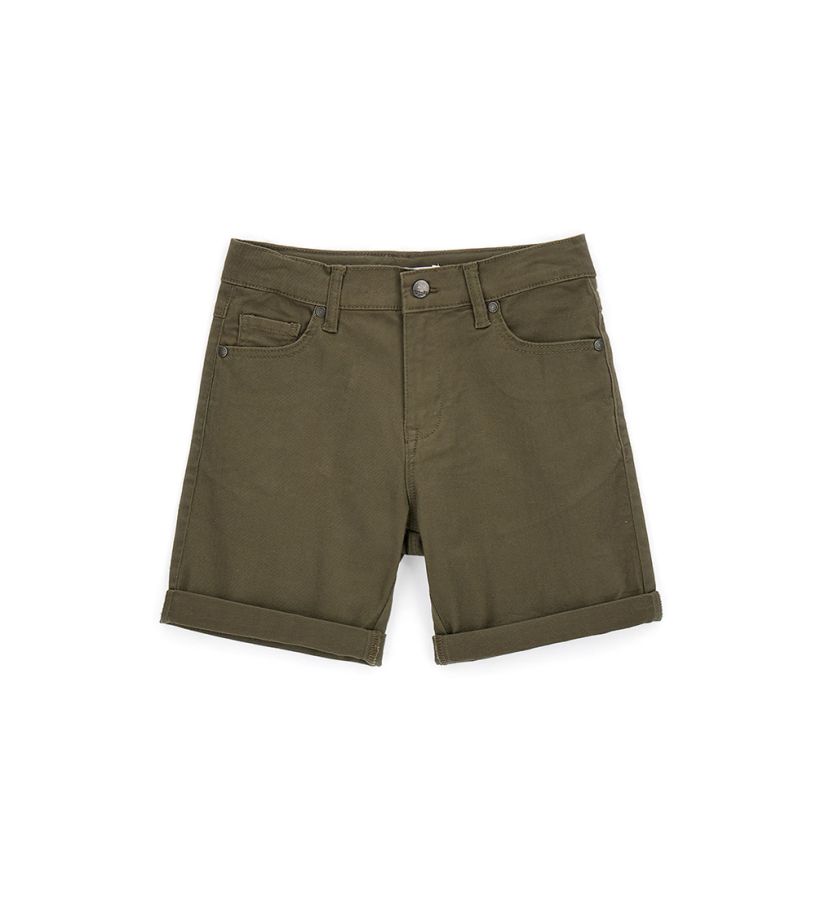 Boy - Cotton Bermuda Shorts
