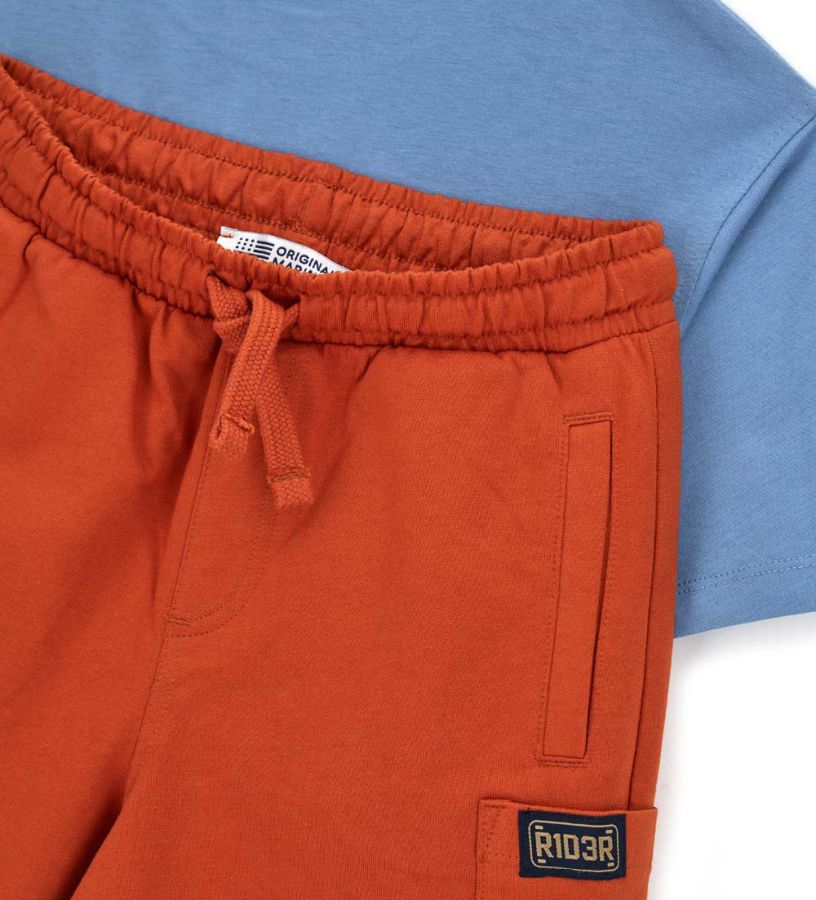 Boy - T-shirt and Bermuda shorts set