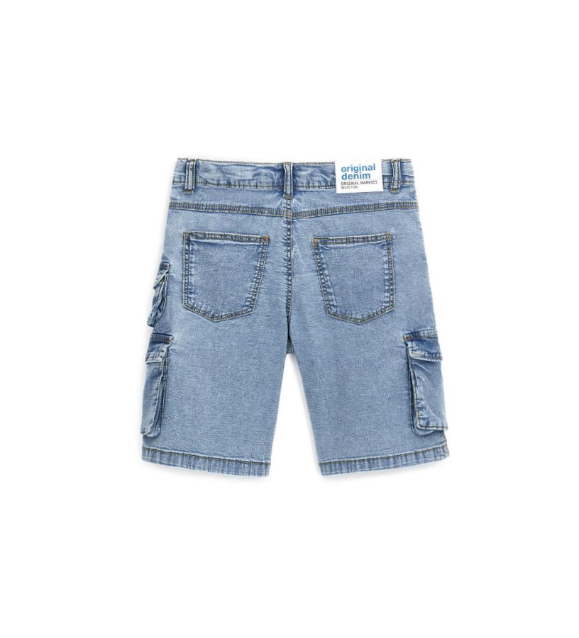 Boy - Bermuda Jeans Cargo