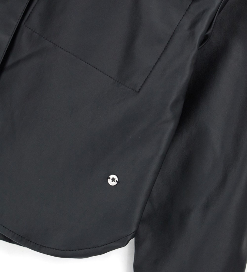 Girl - Faux Leather Shirt