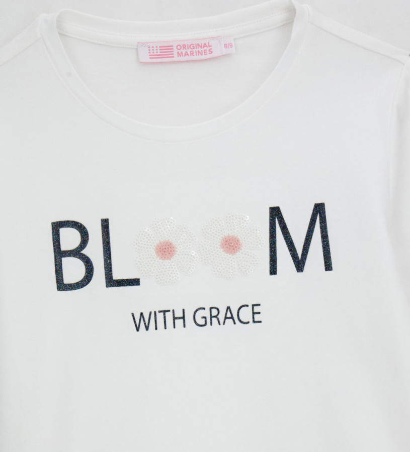 Girl - T-shirt with sequins