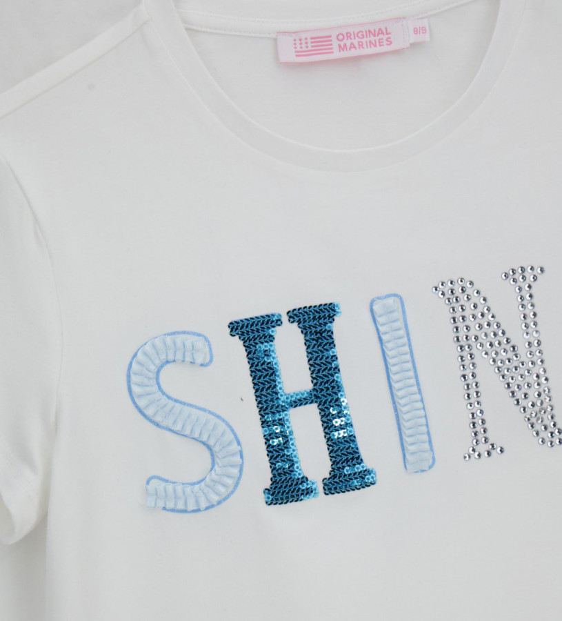 Niña - Camiseta con purpurina