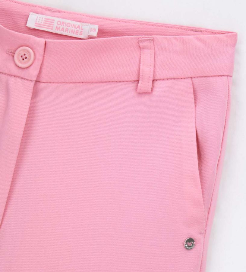 Bambina - Pantalone con risvolto