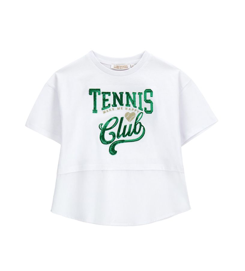 Girl - Glitter Print T-Shirt