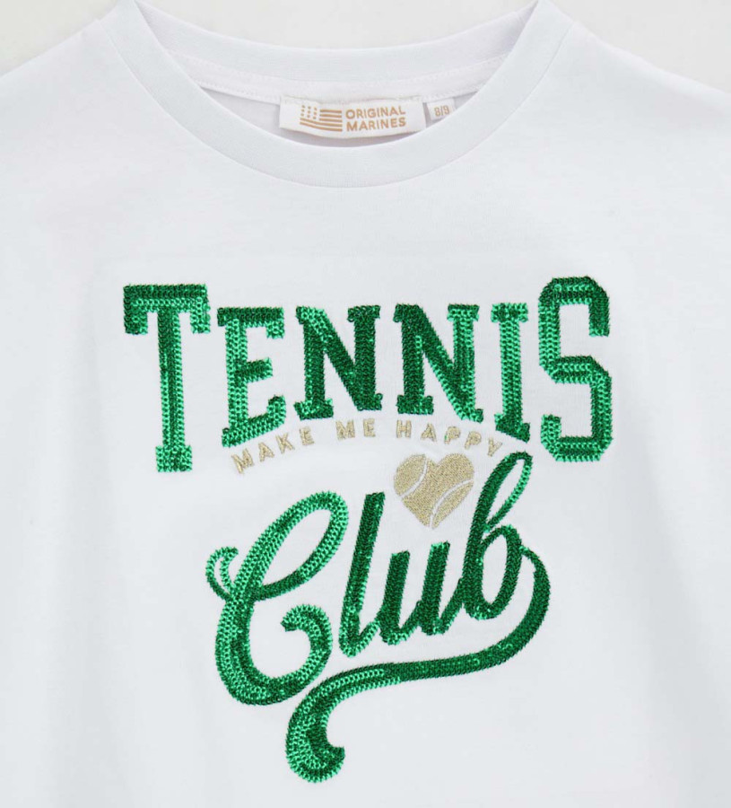 Girl - Glitter Print T-Shirt