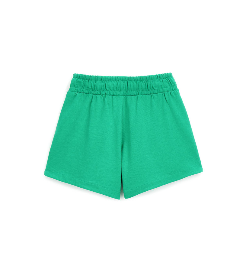 Girl - Bermuda shorts in fleece