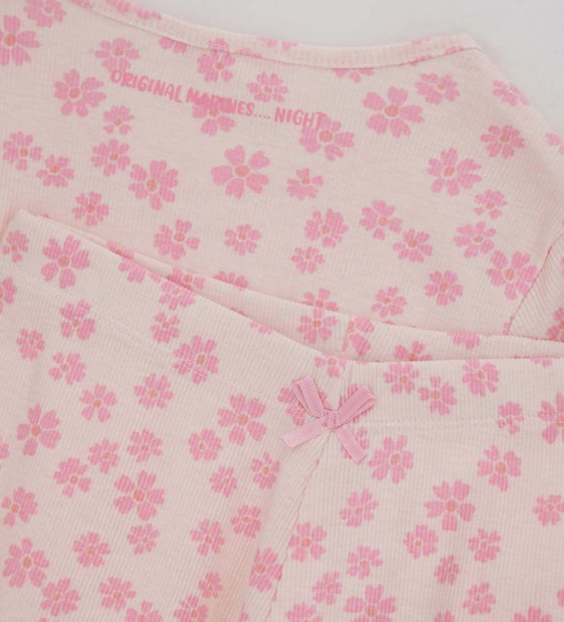 Girl - Ribbed Pajamas