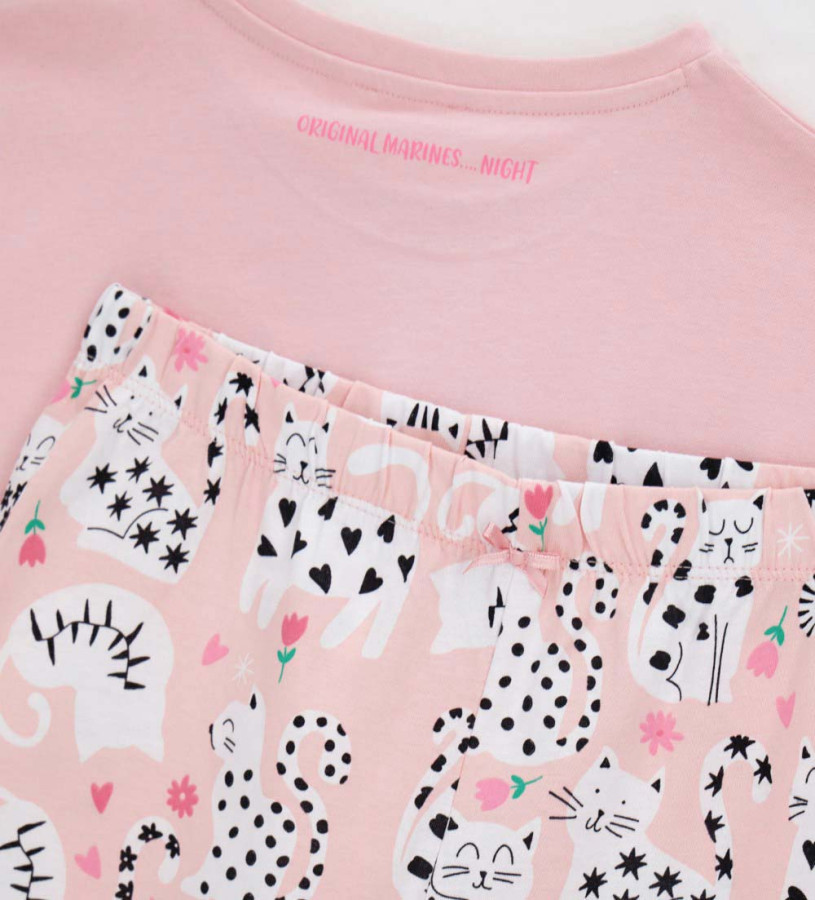 Girl - Pajamas with bow