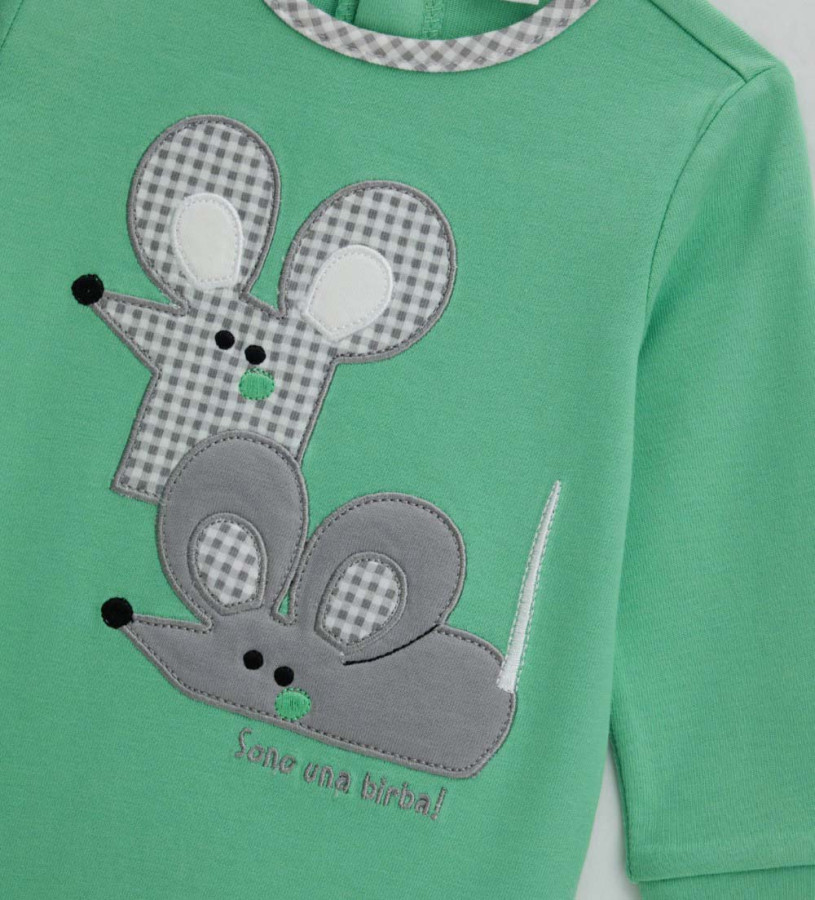 Newborn - Onesie with embroidery