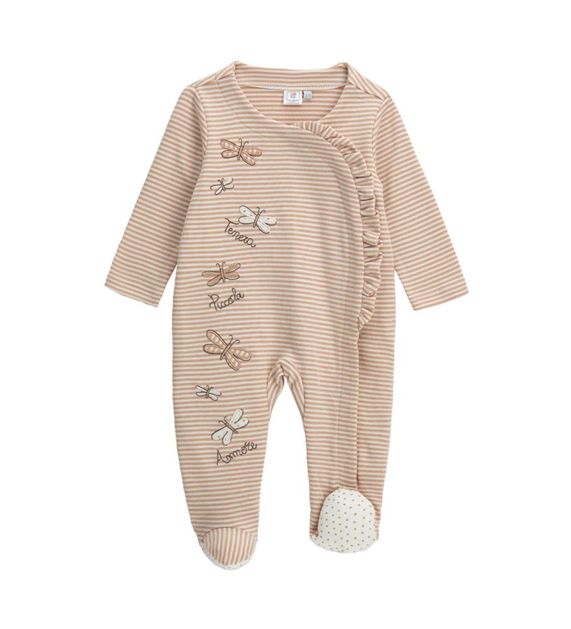 Newborn - Striped Romper