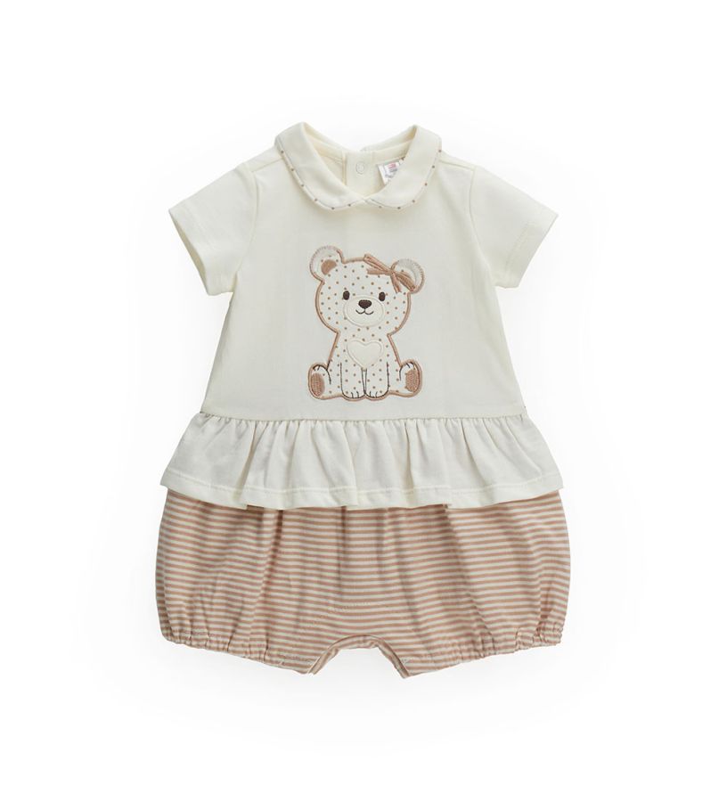 Newborn - Romper with collar