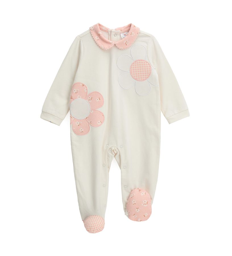 Newborn - Romper with collar