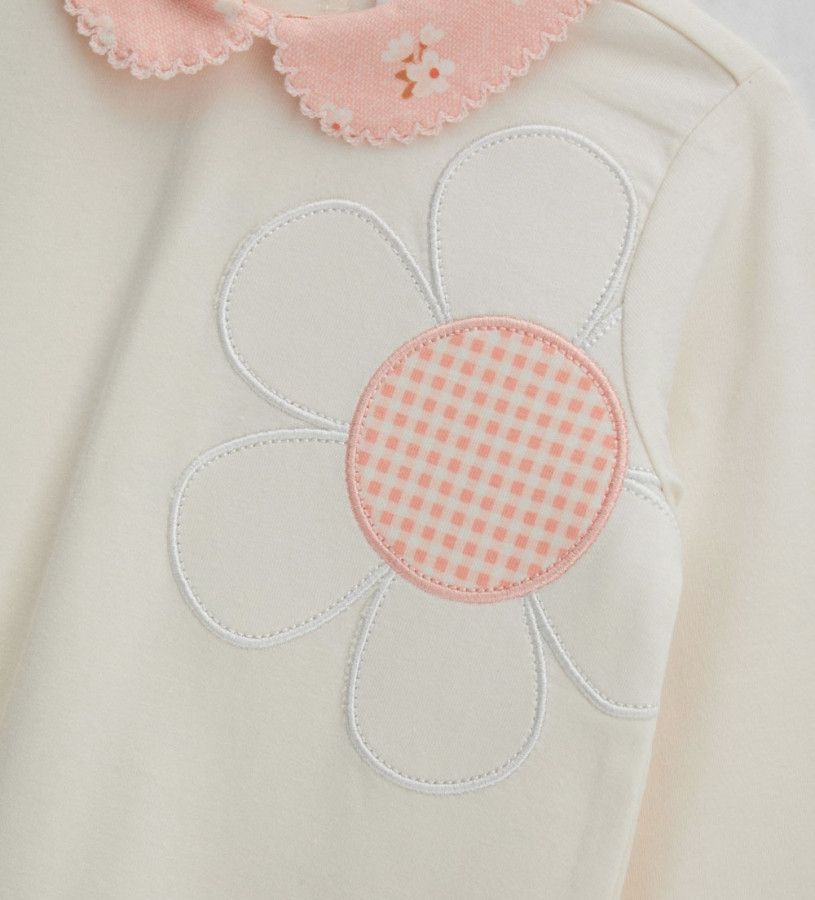 Newborn - Romper with collar