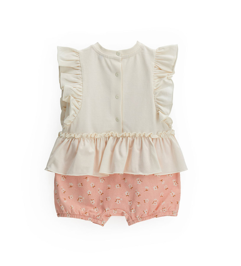Newborn - Romper with ruffles