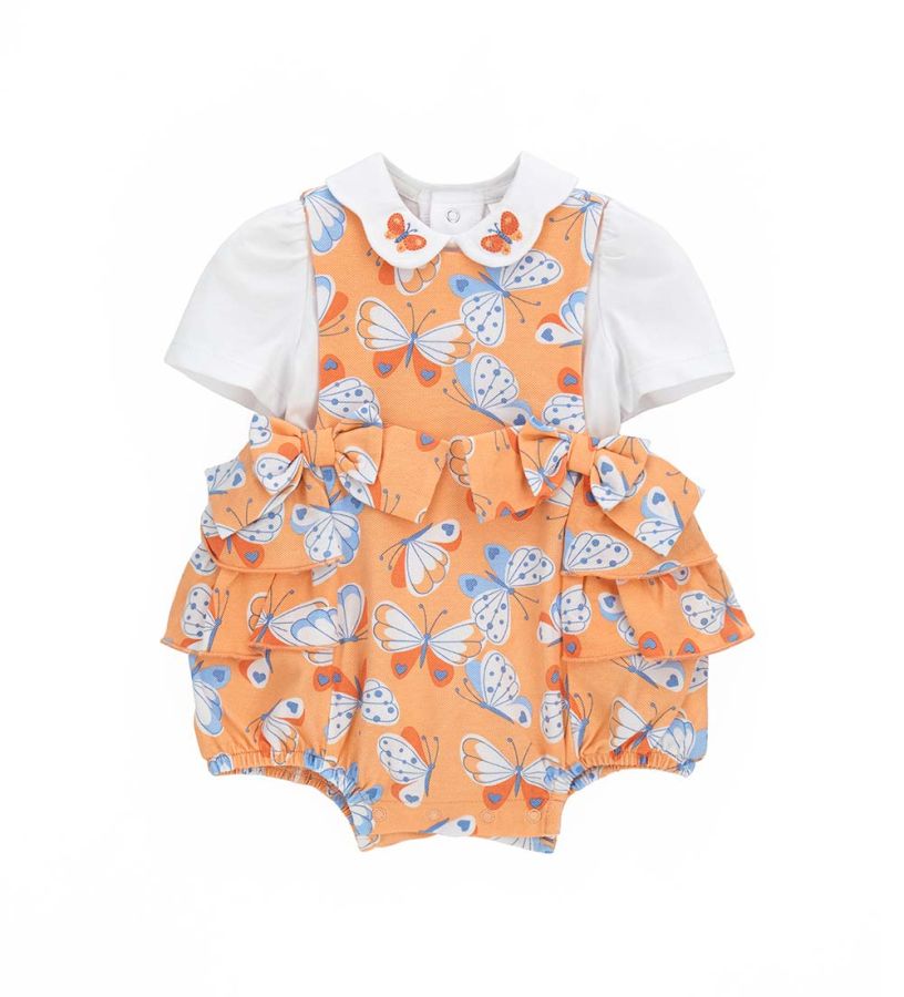 Newborn - Bodysuit and overalls set