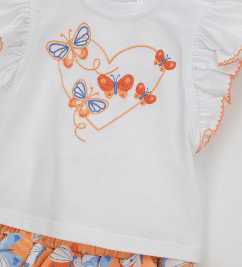 Newborn - T-shirt and culotte set